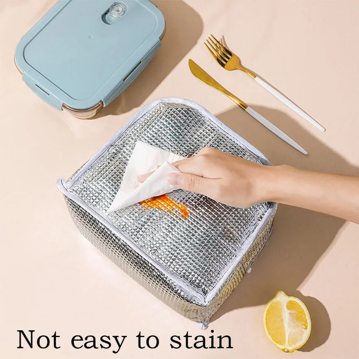 1Pcs Portable Cooler Bag Ice Pack Lunch Box Insulation Package Insulated Thermal Food Picnic Bag Pouch for Kid Children Bag Gift