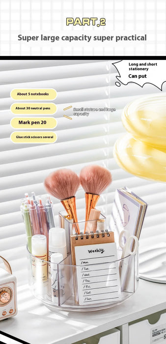 360-Degree Rotating Pen Holder for Desk,Desk Organizers and Accessories