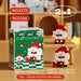 Santa 2-in-1 micro block figure, 104 pieces, two poses