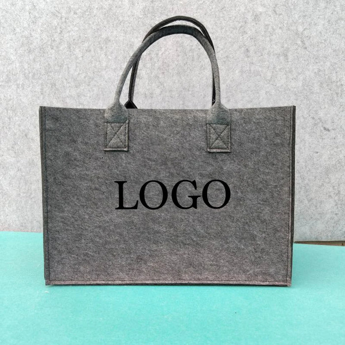 Personalized Tote Handbag with Name Felt Totter