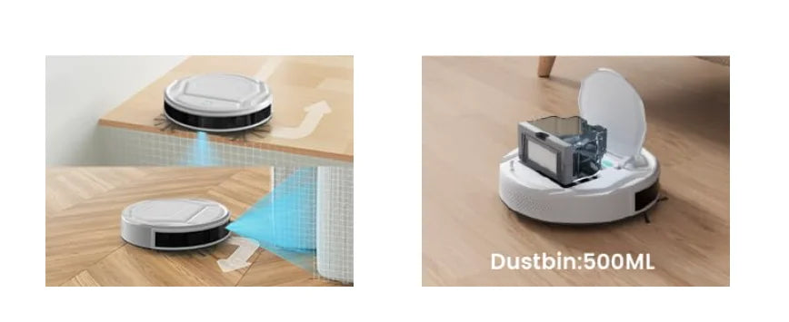 Lefant M210 Pro Robot Vacuum Cleaner, 2200Pa Powerful Suction, 120 Mins Runtime, Automatic Self-Charging,Wi-Fi/App/Alexa Control