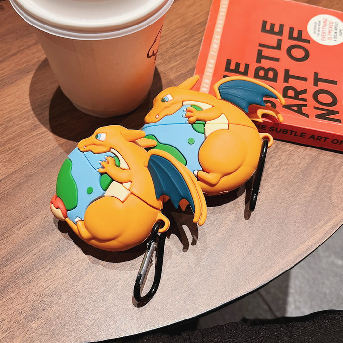 Cute Cartoon Silicone for AirPods Pro 2 Case Earphone Soft Shell for AirPods 4 3 2 1 Protective Protective Funda