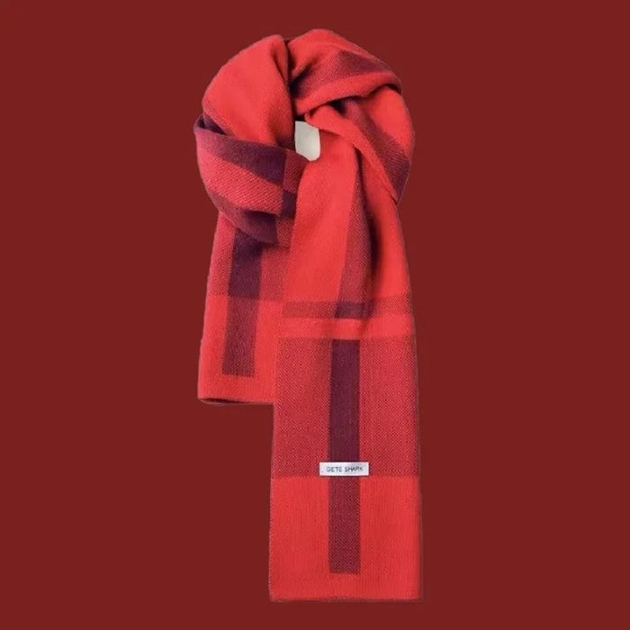 Winter Men Scarf Keep Warm Scarf Casual Fashion Brand Designers Knit Neckerchief Patchwork Copy Cashmere Scarf Shawl Wrap AC2228