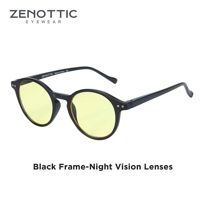 ZENOTTIC Retro Polarized Sunglasses 2023 2024 Men Women Vintage Small Round Frame Sun Glasses Polarized Lens UV400 Goggles Shade