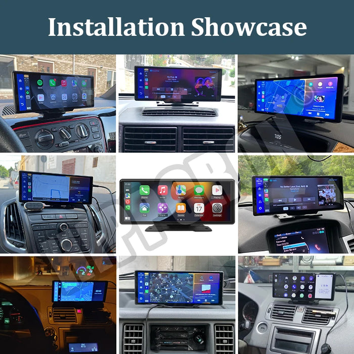 10.26 Car Mirror Radio Multimedia Video Player Universal Wireless Carplay Android