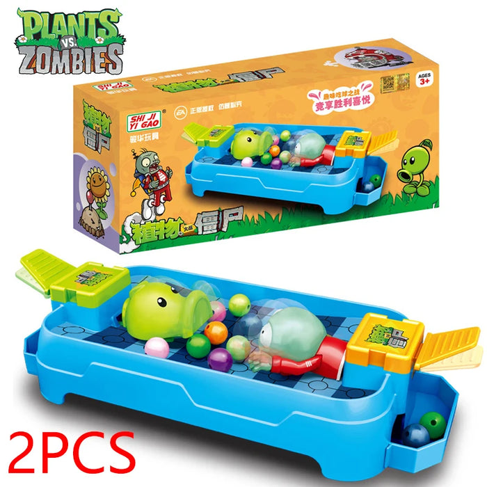 Plants vs Zombies Competitive Battle Series Pac-Man Battle Board Zombie Game Character Ornaments Interactive Games For Kids Boy