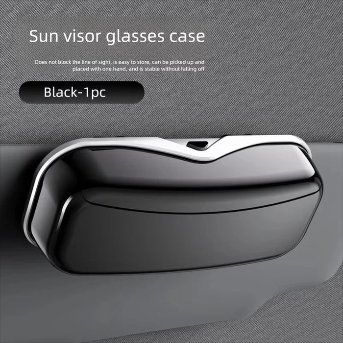 New Car Glasses Box Portable Car Glasses Frame Car Driving Glasses Frame Glasses Box Sunshade Glasses Auto Interior Accessories