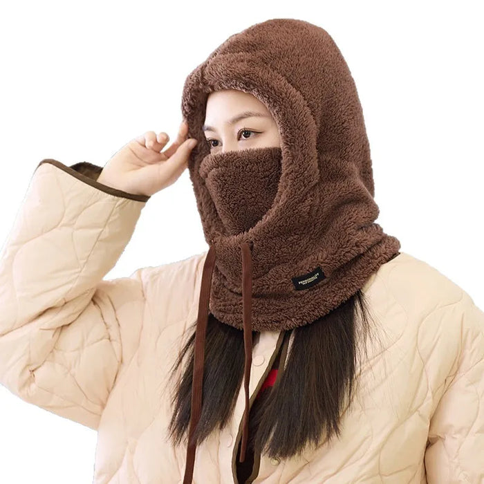 Warm Thermal Windproof Polar Fleece Balaclava Adjustable Ski Motorcycle Cycling Full Face Neck Cover Winter Face Mask