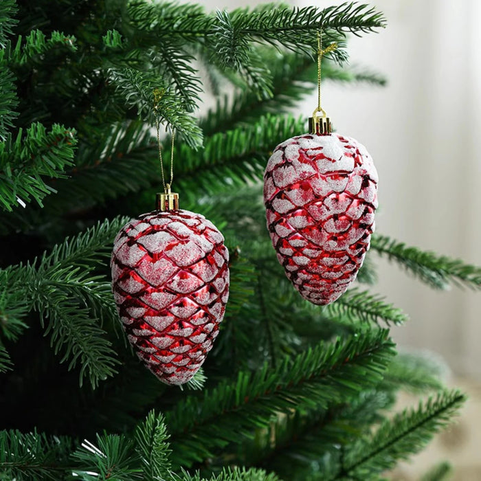2pcs Snowman Christmas Balls Ornaments Christmas Tree Hanging Bauble