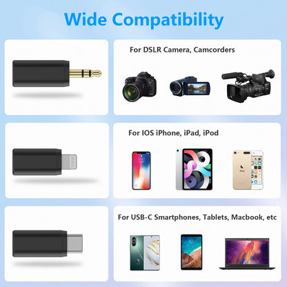 BOYA BOYALINK Wireless Lavalier Microphone for Mobile DSLRs Cameras