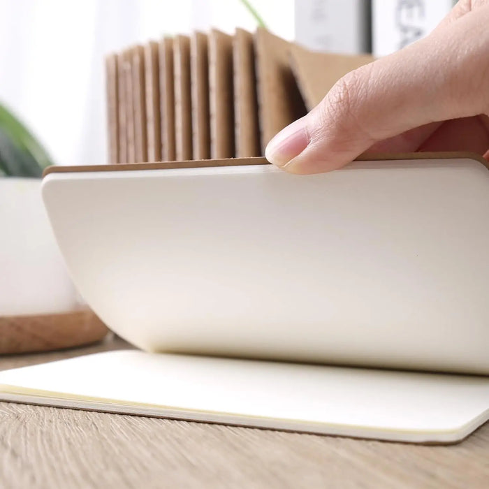 16/24PCS Kraft Notebooks,3.5x5in Pocket Notebooks Blank Paper Small Pocket Journal Notepads  for School Office Home Travel Gifts