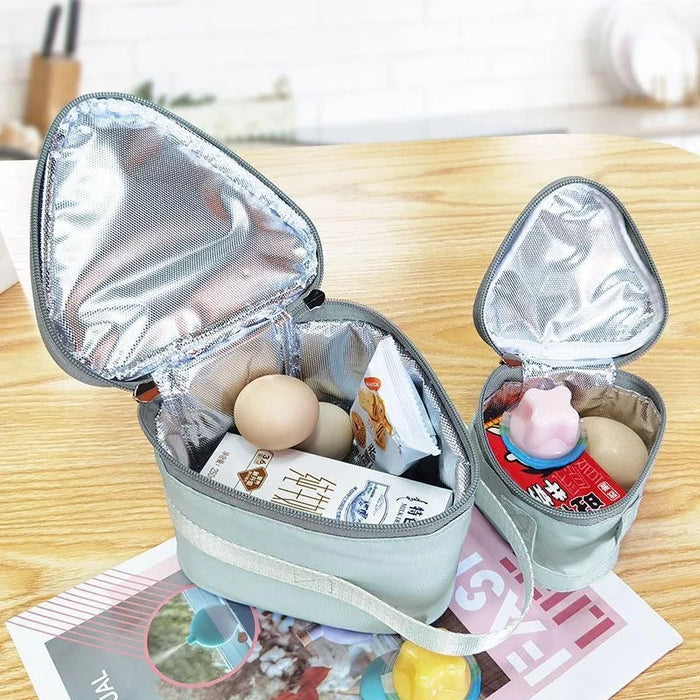 Breakfast Insulated Thermal Bag Small Triangular Rice Ball