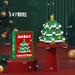 Christmas tree micro block model, 147 pieces, with box