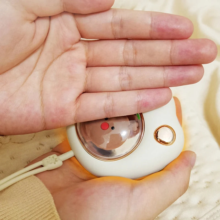 Cute Cat Paw Hand Warmer 500mAh USB Rechargeable Portable Winter Keep Warm Gadget Pocket Mini Electric Heater Hand Warmer