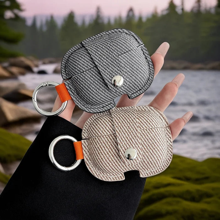 For Airpods 4 Case Soft Luxury PU Leather Earphone Case for Airpods 3 TWS Earphone Protect Cover for Apple Airpod Pro/Pro 2nd