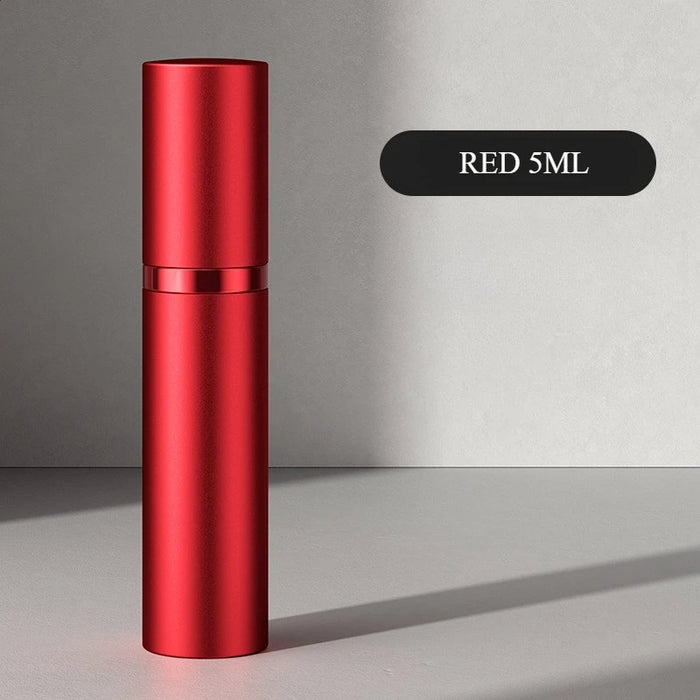 Red 5 mL perfume atomizer