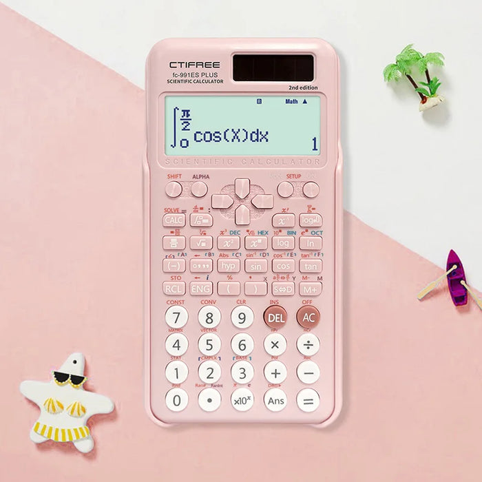 FC-991 ES PLUS Multifunctional science function calculator-417function Specially designed for student exams, economical packagin