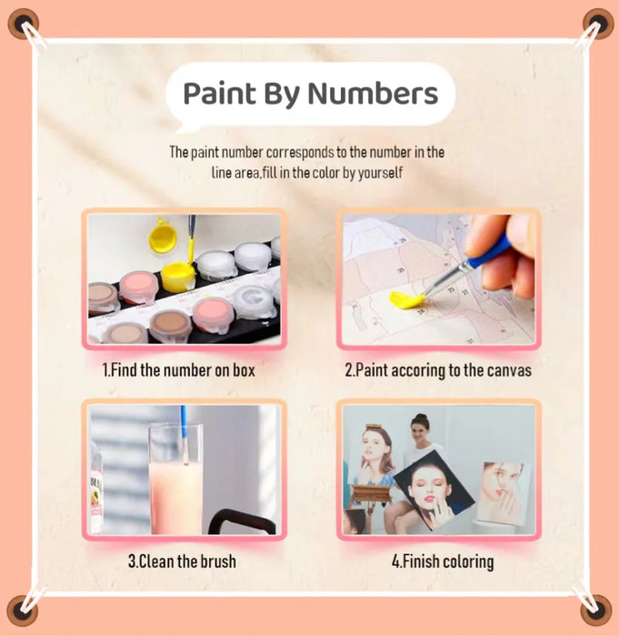 JIATH Personalised Painting By Numbers Dropshipp Color Photo Custom person Animals Family canvas painting Acrylic Paint Diy Gift