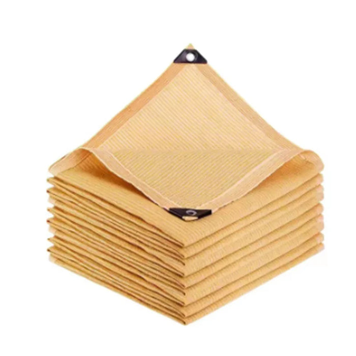 Beige  sunshade cloth sunshade durable sun protection shade mesh suitable for terrace plant greenhouse chicken coop porch