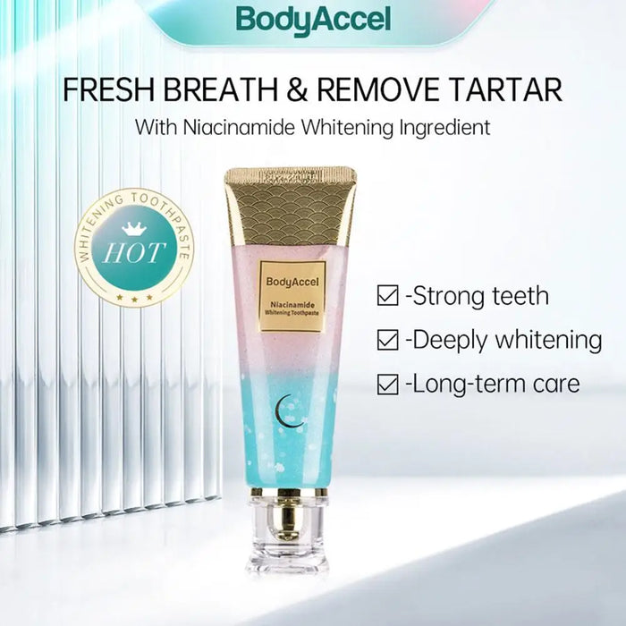 Niacinamide Whitening Toothpaste Fresh Breath Intensive Toothpaste Protect Enamel Periodontitis Stain Removal Tooth Prevent