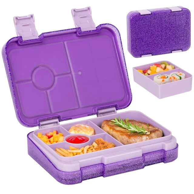 1100ml Lunch Box Microwavable Bento Box Tritan Interlayer Leakproof Storage Box Hermetic Containers Students Adults School