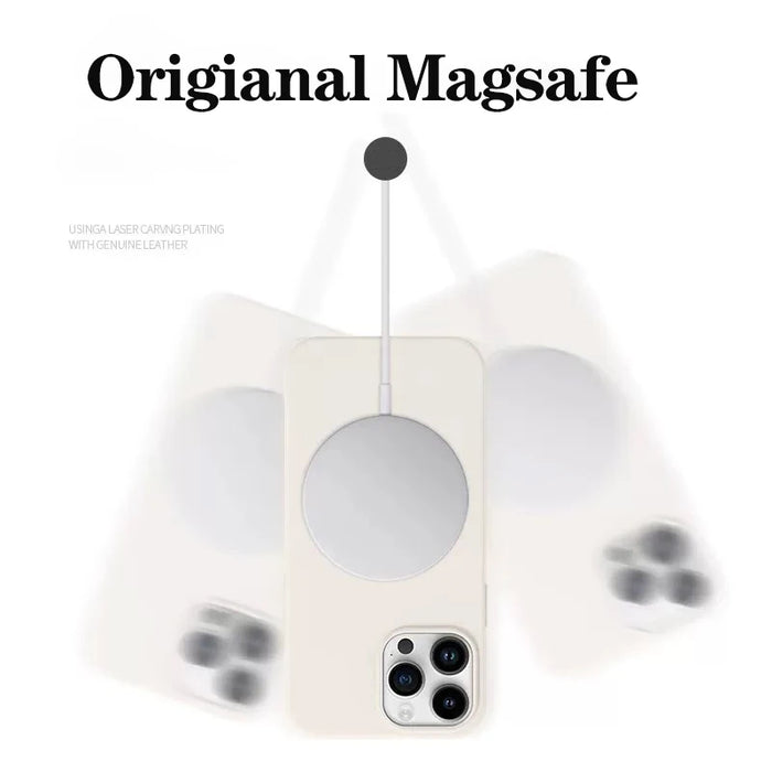 Original Liquid Silicone Magsafe Case for Apple iPhone 17 13 15 16 14 Pro Max Wireless Charging 12 15 16 17 Magnetic Soft Cover