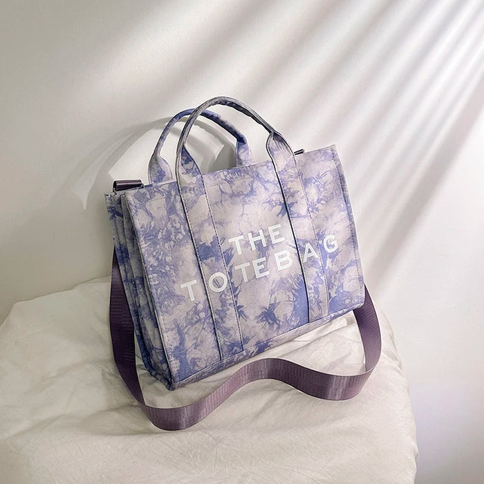 Large Canvas Tote Bag Shoulder Crossbody Bags for Women Handbag
