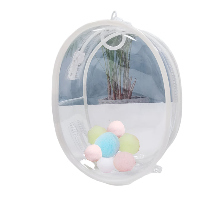 10/15cm Plush Doll Out Bag PVC Transparent Cotton Doll Transparent Display Pouch Clear Storage Case For Anime Cartoon Dolls New
