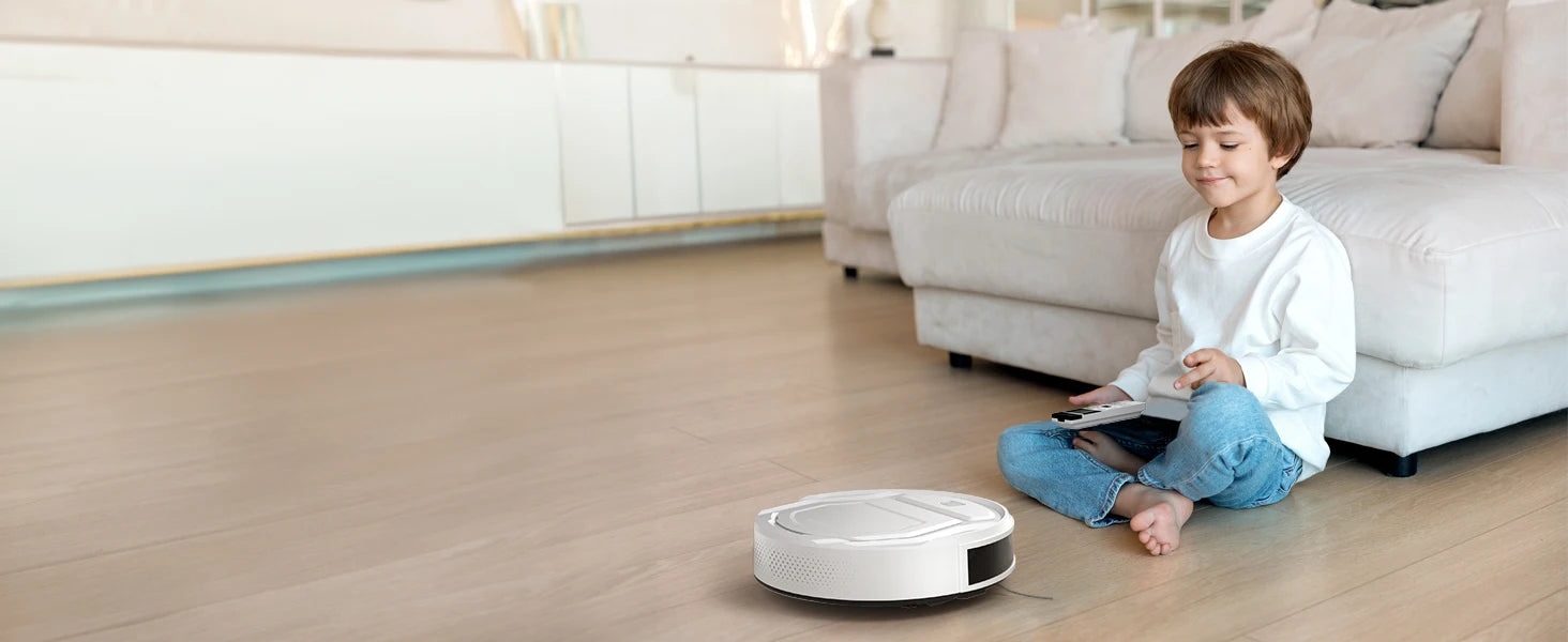 Lefant M210 Pro Robot Vacuum Cleaner, 2200Pa Powerful Suction, 120 Mins Runtime, Automatic Self-Charging,Wi-Fi/App/Alexa Control