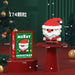 Santa micro block figure, 174 pieces, with box