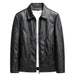 Men's faux leather jacket, Black