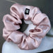 Mulberry silk scrunchie, Lotus