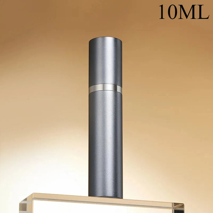 Grey 10 mL perfume atomizer