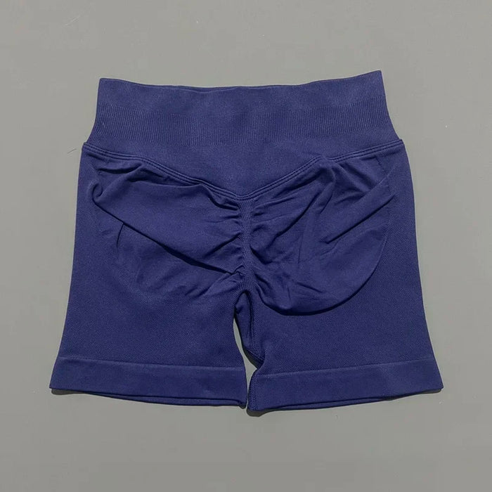 Women Fitness Workout Shorts Yoga High Waist Lift Butt Fitness Shorts Gym Running Sportswear Women Push Up Gym Leggings
