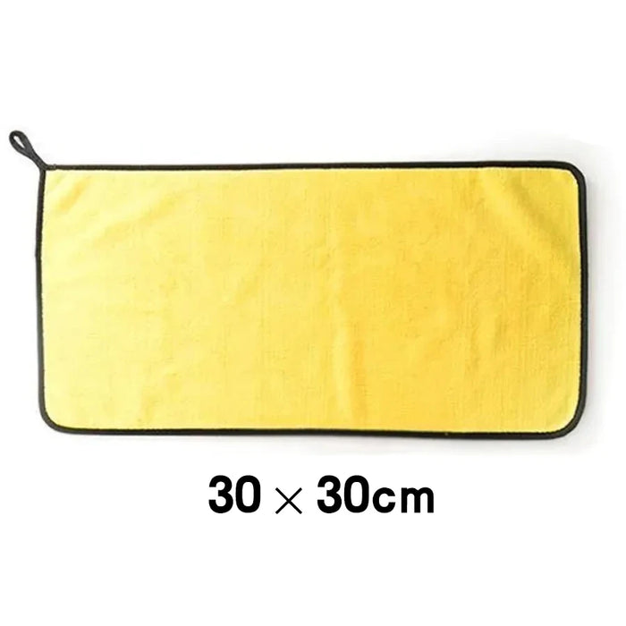 Microfiber Car Cleaning Towel Thicken Soft Drying Cloth Auto Body Washing Towels Double Layer Clean Rags Detailing
