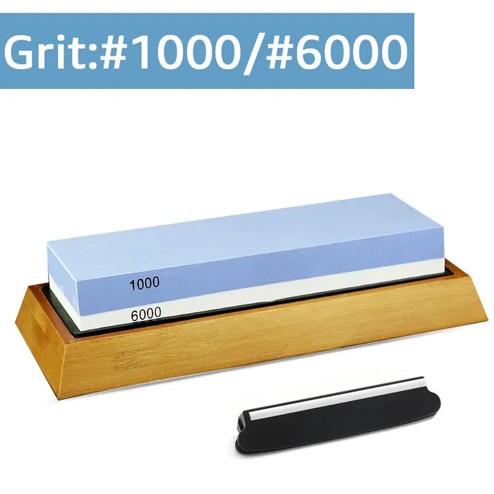 Sharpening Stone Knife Sharpener Professional Whetstone Dual Side Set Grinding Shapner Water Wetstone Kitchen Accessories Tools