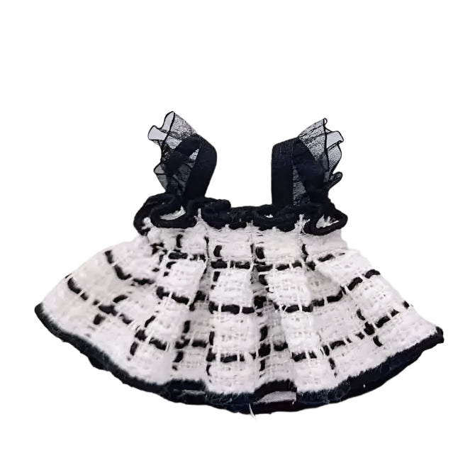 Labubu Doll Clothes Outfit Accessories For Korea Kpop Exo Labubu Idol V1 V2 Skirt sweater Clothing Gift