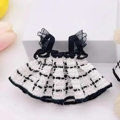 Labubu Doll Clothes Outfit Accessories For Korea Kpop Exo Labubu Idol V1 V2 Skirt sweater Clothing Gift