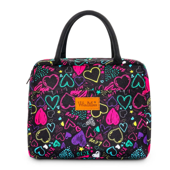Lunch Box Thermal Bag Portable Waterproof Durable Wide Opening