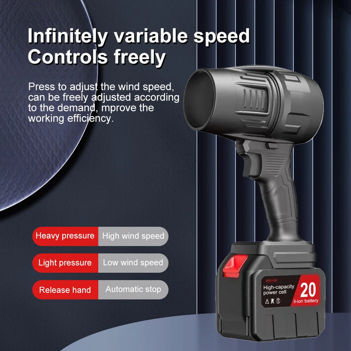 1000W Handheld Car Hair Dryer Cleaning Violent Air Gun Jet Fan Electric Powerful Snow Removal Dryer 70M Turbine Hair Dryer