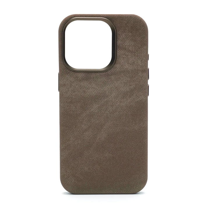 Luxury For MagSafe Fiber Leather Shockproof Case For iPhone 18 17 16 Pro Max Air 15 14 Plus 13 12 Magnetic Wireless Charge Cover