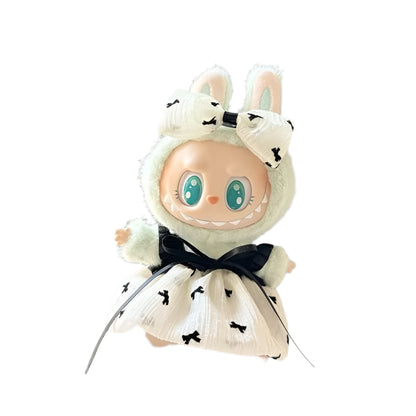Labubu Doll Clothes Outfit Accessories For Korea Kpop Exo Labubu Idol V1 V2 Skirt sweater Clothing Gift