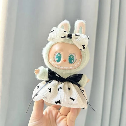 Labubu Doll Clothes Outfit Accessories For Korea Kpop Exo Labubu Idol V1 V2 Skirt sweater Clothing Gift