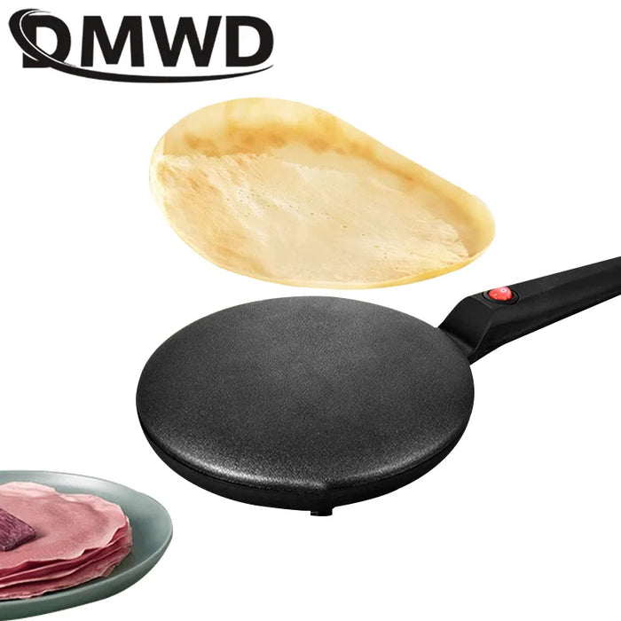 110V/220V Household Non-stick Pancake Machine Electric Crepe Baking Pan Instant Heating Spring roll Pastry Frying Grilling Plate