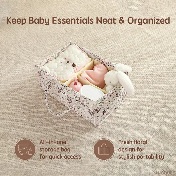 PANGDUBE Multifunctional Diaper Bag for Baby Accessories Storage Bag Mom Bags Diaper Stackers & Caddies Baby Diapers Organizer