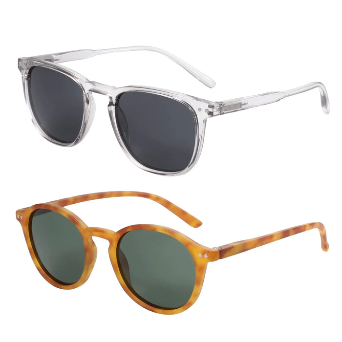 ZENOTTIC Fashion Polarized Sunglasses Men Women Brand Designer Retro Round Sun Glasses Vintage UV400 Goggles Shades