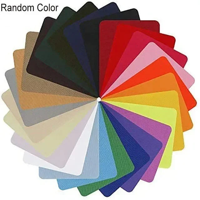 4pcs/lot Fabric Iron-on Patches 12.5x9.5cm Sewing on Patches Iron on Strong Glue Cotton Patch for Clothes DIY Jean Repair Decor