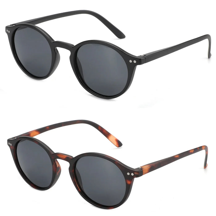 ZENOTTIC Fashion Polarized Sunglasses Men Women Brand Designer Retro Round Sun Glasses Vintage UV400 Goggles Shades