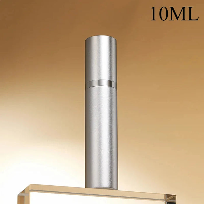 Silver 10 mL perfume atomizer