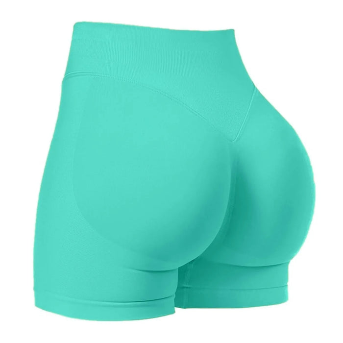 Women's summer shorts low waist seamless shorts gym shorts yoga shorts running shorts and high stretch cycling training shorts